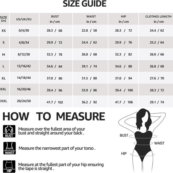 Women One Piece Swimsuits V Neck Tummy Control Bathing Suits XL - Picture 6 of 6